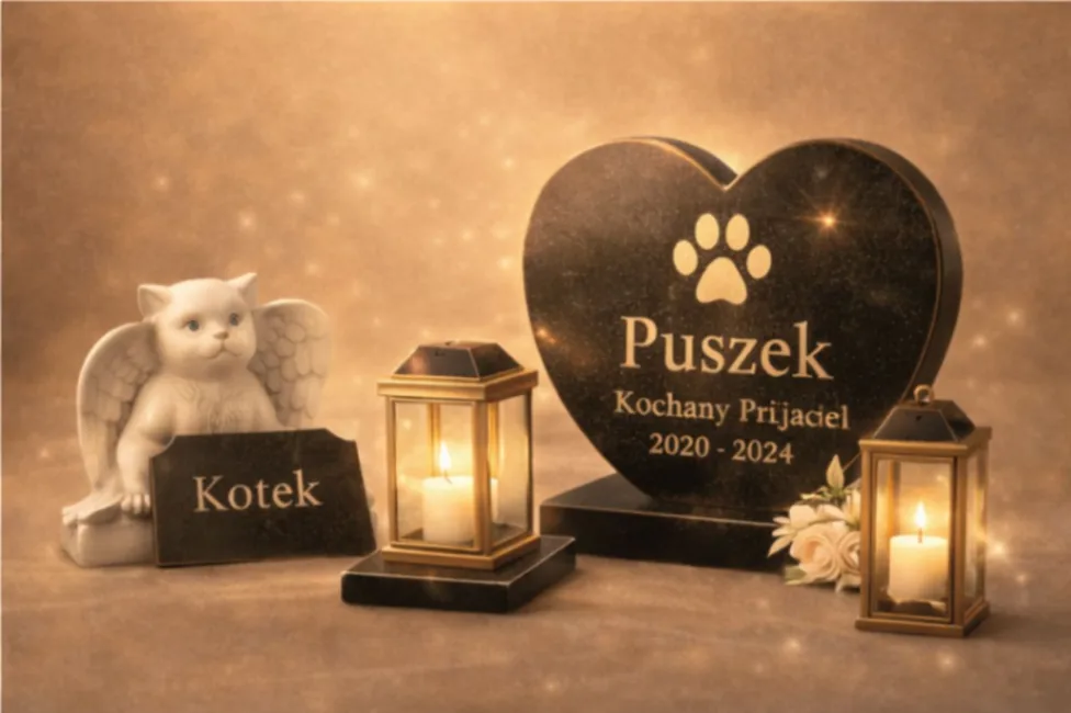 ZWIERZĘTA - TABLICZKI, ZNICZE i DEKORACJE